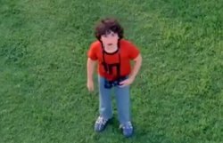 Kid In Park Looking Up Meme Template