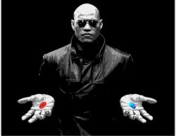 Red Pill Meme Template