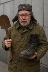 Cosplay Russian Dad Meme Template
