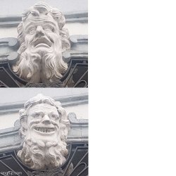 Statues Drake Hotline Bling meme Meme Template