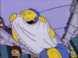 Simpsons no me veas Meme Template