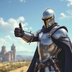 approve knight Meme Template
