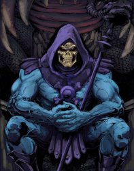Skeletor broods Meme Template