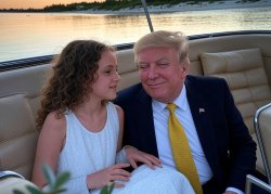 Donald Trump young girl Daddy Epstein Grophenfuhrer Meme Template