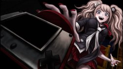 Junko Pushing button Meme Template