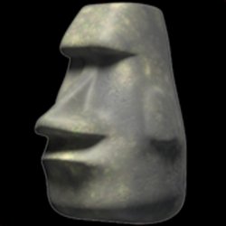 Moyai Emoji Meme Template