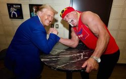 Hulk Hogan and Trump Meme Template