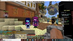 Kris and Susie plays Bedwars with SSundee. Meme Template