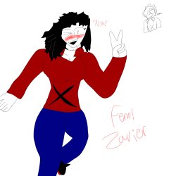 fem zavier (SMASHHHHH) Meme Template