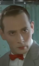 Serious pee wee Meme Template