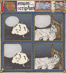 Memum Scriptum "Brain before sleep" Meme Template