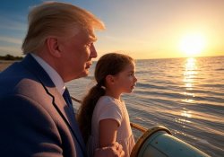 Donald Trump young girl Daddy Epstein Grophenfuhrer, Pedo Meme Template