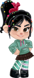 PNG Vanellope von Schweetz 2D Meme Template
