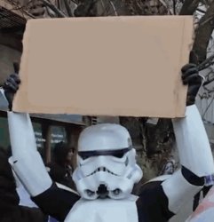 star wars protest Meme Template
