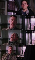 Spiderman 2 Laugh You Serious HD Template Meme Template