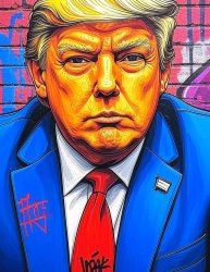 Donald Trump Big Daddy poster drawing Meme Template