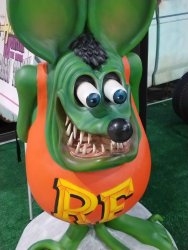 Rat Fink lookin all freaky Meme Template