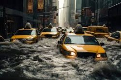 flooded taxis Meme Template