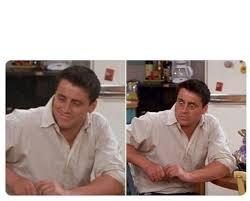 Surprised Joey Meme Template
