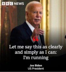 Joe Biden I am running Meme Template