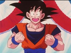 Excited Goku Meme Template