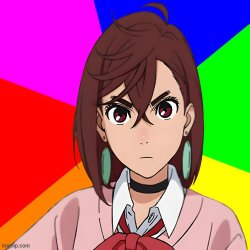 momo ayase Meme Template