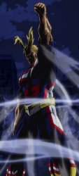 All might injured Meme Template