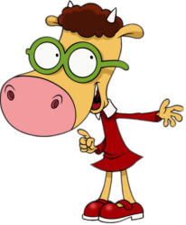 Eleanor the cow Meme Template