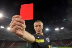 Red card Meme Template