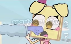 Shapy punches story book’s face Meme Template