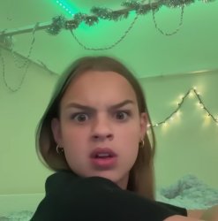 What did she say... Meme Template