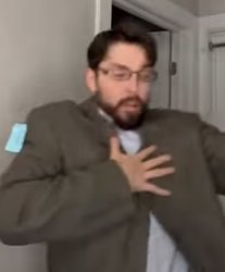 Justin Case Dying Meme Template