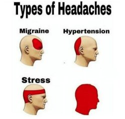 Types of Headaches meme Meme Template