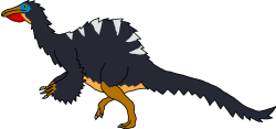 Male Deinocheirus (Paleoverse + EOIverse) Meme Template