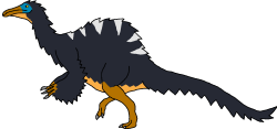 Female Deinocheirus (Paleoverse + EOIverse) Meme Template