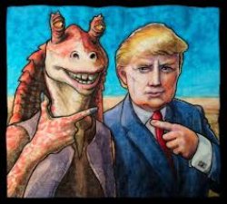 Jar jar trump Meme Template