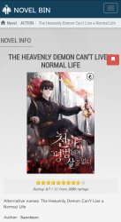 The Heavenly Demon Can't Live A Normal Life Meme Template