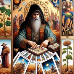 the prophet agabus WAS NOT a GOOD HARVEST & PROSPERITY, TAROT CA Meme Template