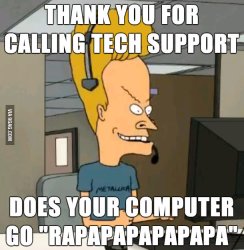 Tech support Meme Template