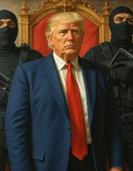 Donald Trump Big Daddy poster drawing Meme Template