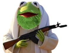 Kermit the Frog - Islamic Terrorist Meme Template