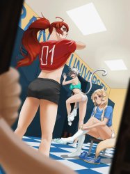 Someone going to get punished tonight (Eris, Linia, Pursena) Meme Template