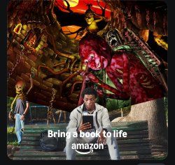 Bring a book to life Meme Template