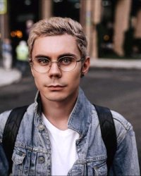Smart man with glasses wallpaper download Meme Template