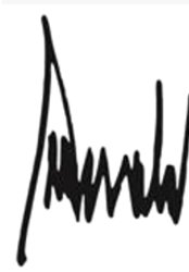 Donald Trump signature DONALD Meme Template