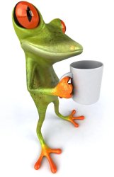Frog thinks Meme Template
