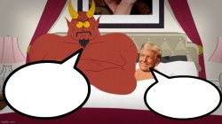 South Park Trump Satan Meme Template
