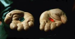 Blue pill red pill Meme Template