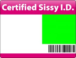 Sissy ID Card Meme Template