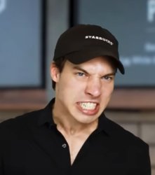 The Barista Angry Meme Template